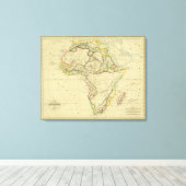 Afrika 41 canvas afdruk (Insitu (Houten vloer))