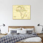 Afrika 41 canvas afdruk (Insitu (Slaapkamer))