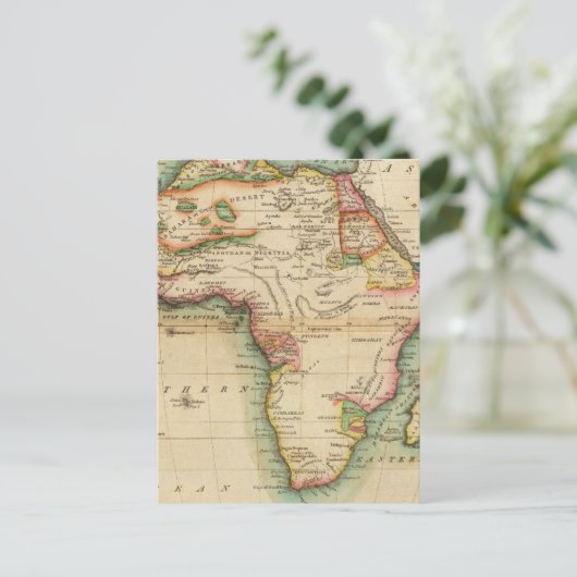 Afrika 43 briefkaart (Staand voorkant)