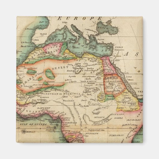 Afrika 43 magneet (Voorkant)