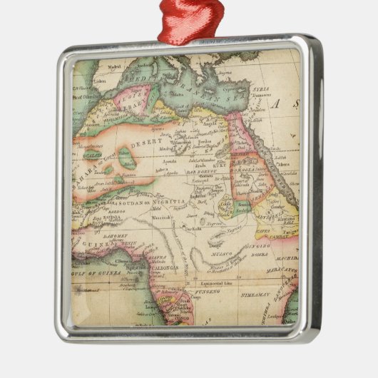Afrika 43 metalen ornament (Links)