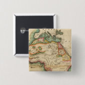 Afrika 43 vierkante button 5,1 cm (Voorkant /achterkant)