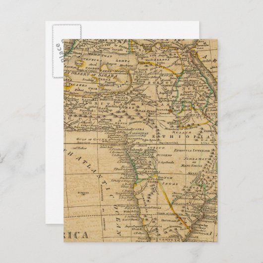 Afrika 45 briefkaart (Voorkant / Achterkant)