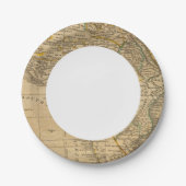 Afrika 45 papieren bordje (Voorkant)