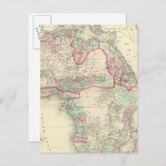 Afrika 47 briefkaart (Voorkant / Achterkant)