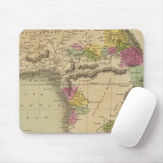 Afrika 48 muismat (Met muis)