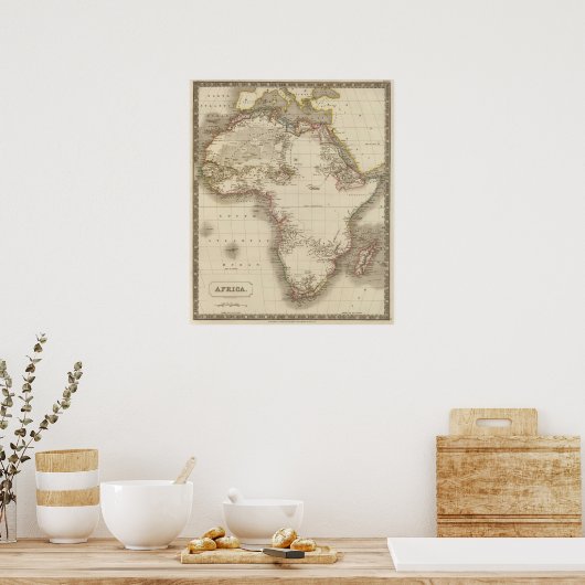 Afrika 48 poster (Keuken)
