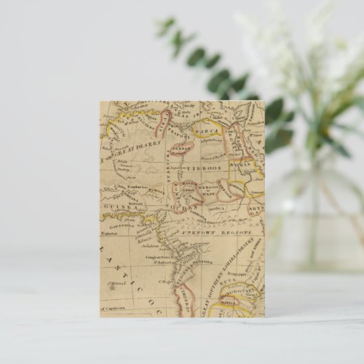 Afrika 4 briefkaart (Staand voorkant)