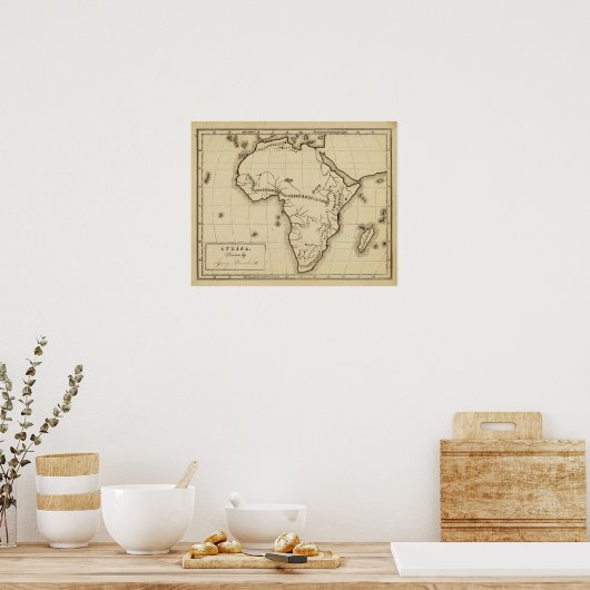 Afrika 4 poster (Keuken)