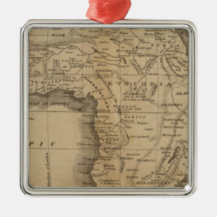 Afrika 50 metalen ornament