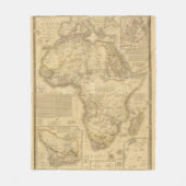 Afrika 5 fleece deken (Voorkant)