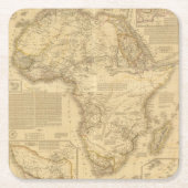 Afrika 5 kartonnen onderzetters (Voorkant)