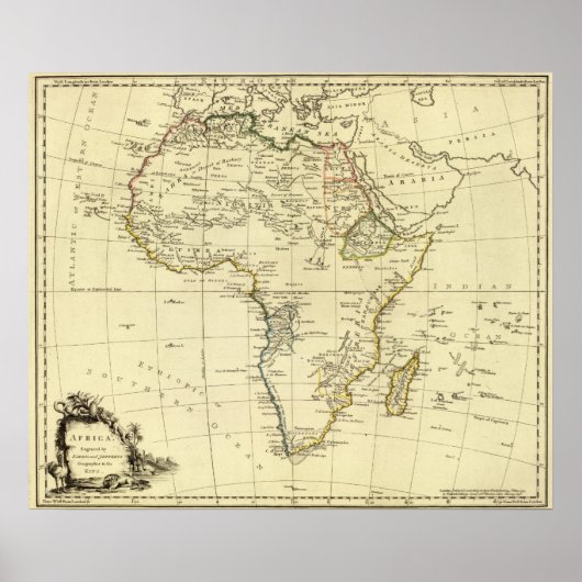 Afrika 5 poster (Voorkant)