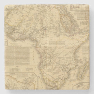 Afrika 5 stenen onderzetter