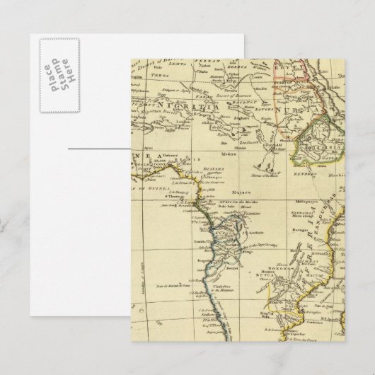 Afrika 6 briefkaart (Voorkant / Achterkant)