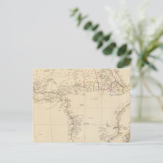 Afrika 7 briefkaart (Staand voorkant)