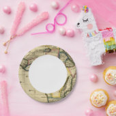 Afrika 7 papieren bordje (Feest)