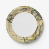 Afrika 7 papieren bordje (Voorkant)