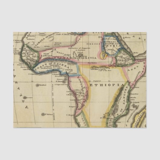 Afrika 7 tissuepapier (Voorkant)