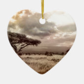 afrika-944-land-wilde-natuur keramisch ornament (Voorkant)