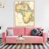 Afrika 9 canvas afdruk (Insitu (Woonkamer))