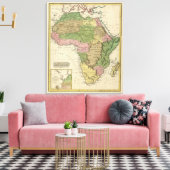Afrika 9 canvas afdruk (Insitu (Woonkamer))