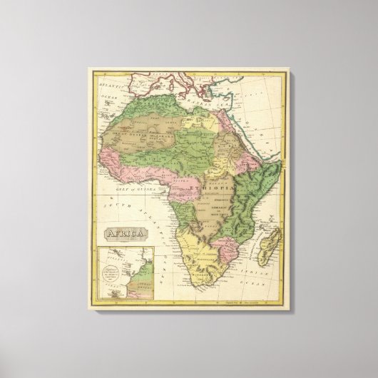 Afrika 9 canvas afdruk (Voorkant)