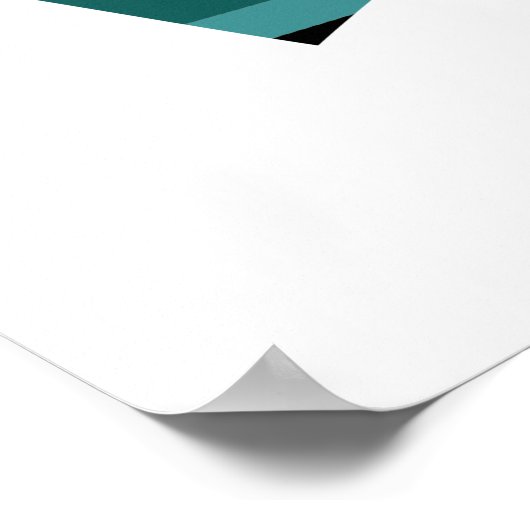 afrika abstract modern portret afro art poster (Hoek)