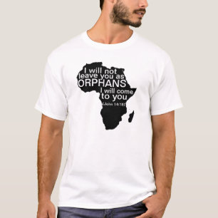 Afrika ADOPTION Shirt - John 14:18