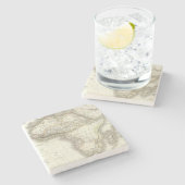 Afrika - Afrika Stenen Onderzetter (Zijkant)