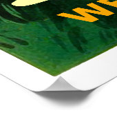 Afrika, Afrikaanse stam kijkt naar komend vliegtui Poster (Hoek)