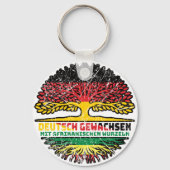 Afrika Afrikanisch Deutsch Deutschland Baum Wurzel Sleutelhanger (Voorkant)