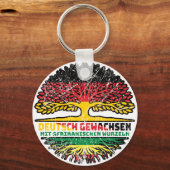 Afrika Afrikanisch Deutsch Deutschland Baum Wurzel Sleutelhanger (Voorkant)