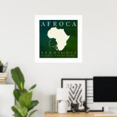 AFRIKA AFRO POSTER (Thuiskantoor)