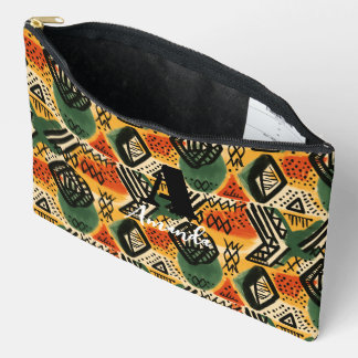 Afrika Amhara Ethiopië Geometrisch Etnisch Patroon Etui