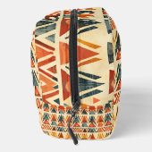 Afrika Amhara Ethiopië Geometrisch Etnisch Patroon Toilettasje (Rechts)