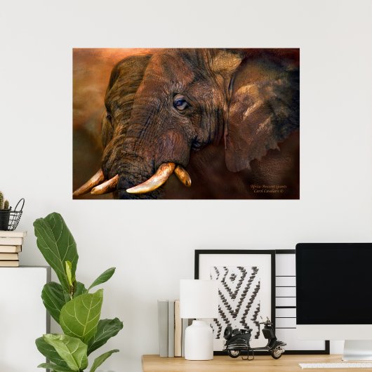 Afrika-Ancient Giants Art Poster/Print Poster (Thuiskantoor)