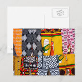 Afrika, Angola, Benguela. Felgekleurde Broeken Briefkaart (Voorkant / Achterkant)