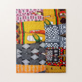 Afrika, Angola, Benguela. Felgekleurde Broeken Legpuzzel (Verticaal)