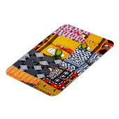 Afrika, Angola, Benguela. Helder gekleurde mieren Magneet (Linkerzijde)