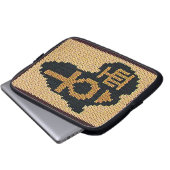 Afrika Ankh Artisan Haakprint Elektronica Tas (Voorkant onderkant)