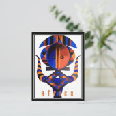 Afrika Ansichtkaart Briefkaart (Staand voorkant)