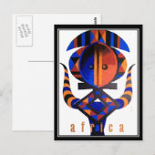 Afrika Ansichtkaart Briefkaart (Voorkant / Achterkant)