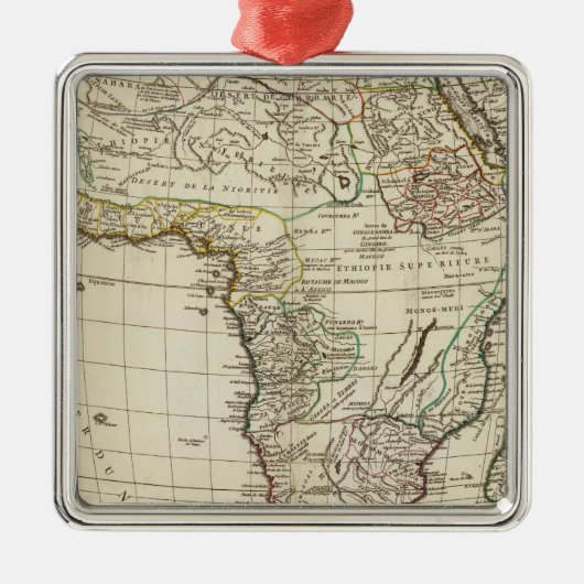 Afrika Antiqua Metalen Ornament (Voorkant)