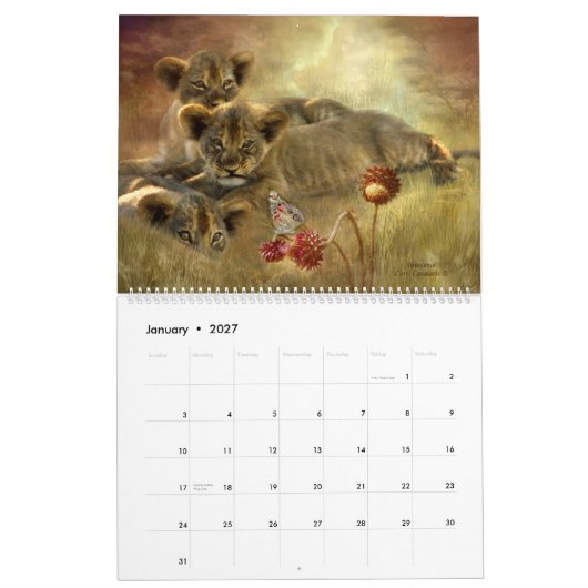 Afrika Art Agenda 2015 Kalender (Jan 2027)