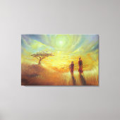 Afrika - Artiest: Smeet K. Gusani Canvas Afdruk (Voorkant)