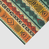 Afrika Ashanti Akan Ghana Etnisch Tribaal Patroon Tissuepapier (Detail)