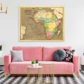 Afrika, Atlantische Canvas Afdruk (Insitu (Woonkamer))