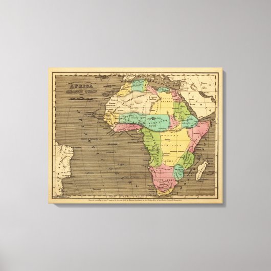 Afrika, Atlantische Canvas Afdruk (Voorkant)