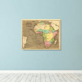 Afrika, Atlantische Canvas Afdruk (Insitu (Houten vloer))